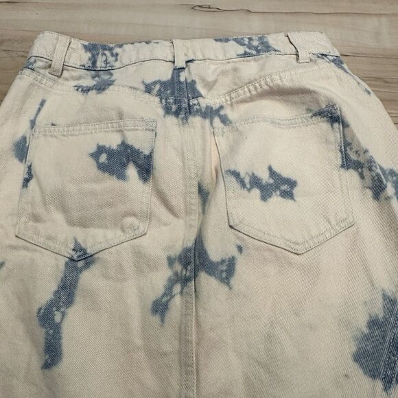 Future Collective with Gabriella Women's High-Rise Midi Denim Skirt Size 4 New - Picture 7 of 12